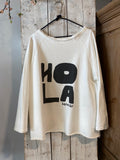 SUDADERA HOLA