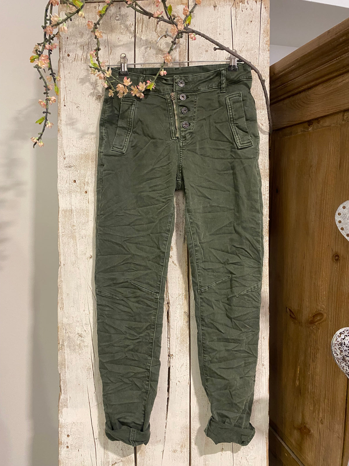 PANTALÓN BOTÓN CREMALLERA